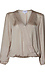 Long Sleeve Pleated Blouse Thumb 1