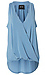 Sleeveless Surplice Top Thumb 1