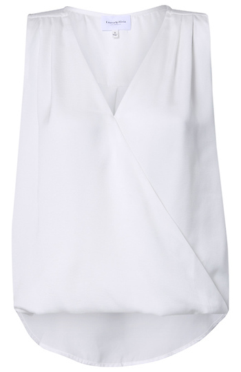 V-Neck Surplice Top Slide 1
