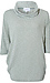 Wide Ribbed Cowl Neck Top Thumb 1