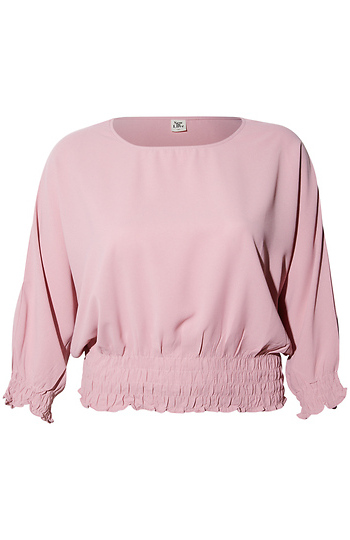Smocked Waistband Top Slide 1