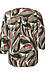 V Neck Printed Blouse Thumb 2