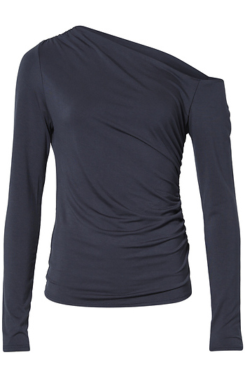 Off-Shoulder Long Sleeve Top Slide 1