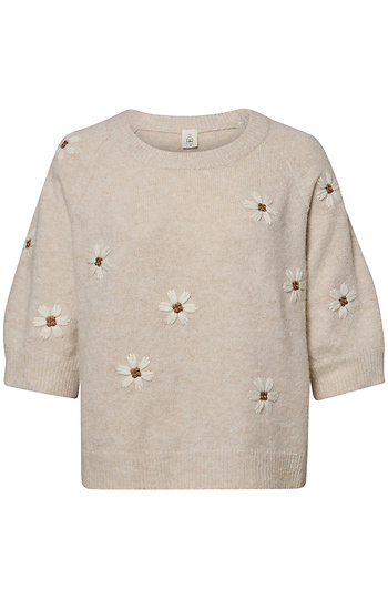 Floral Knit Top Slide 1