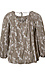 Camo Printed Blouse Thumb 2