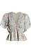 Floral Peplum Top Thumb 1
