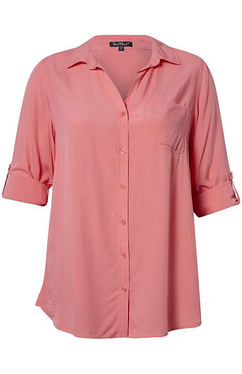 Velvet Heart Button Up Shirt Slide 1