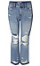 High Rise Straight Denim Thumb 1