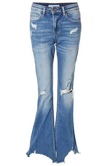 Flare Hem Detail Jean Slide 1
