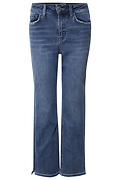 High Rise Stretch Ankle Straight