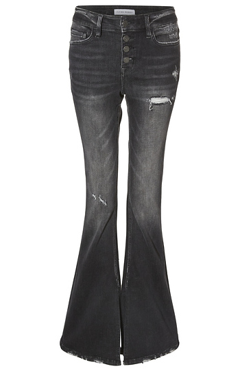 Mid Rise Flare Jean Slide 1