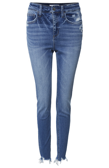 High Rise Ankle Jean Slide 1