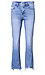 Frayed Hem Straight Leg Thumb 1