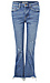 Mid Rise Distressed Hem Bootcut Thumb 1