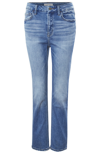 High Rise Slim Straight Leg Slide 1