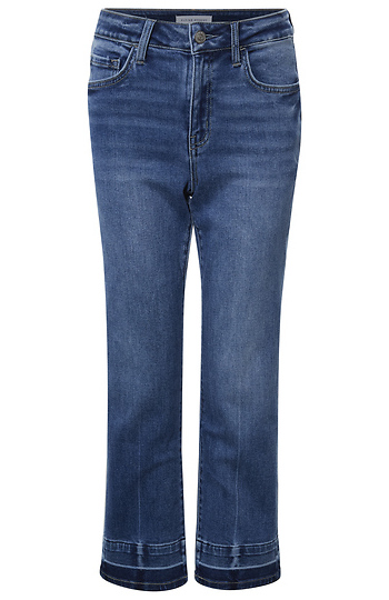Mid Rise Relaxed Straight Jean Slide 1
