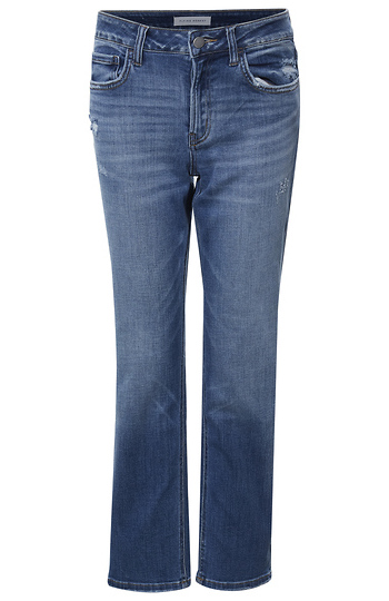 Mid Rise Straight Jean Slide 1