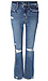 Mid Rise Crop Slim Straight Jean Thumb 1