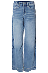 Release Hem Wide Leg Jean