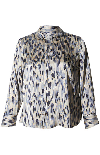 NIC+ZOE Misty Ikat Shirt Slide 1