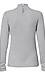 Striped Mock Neck Top Thumb 2