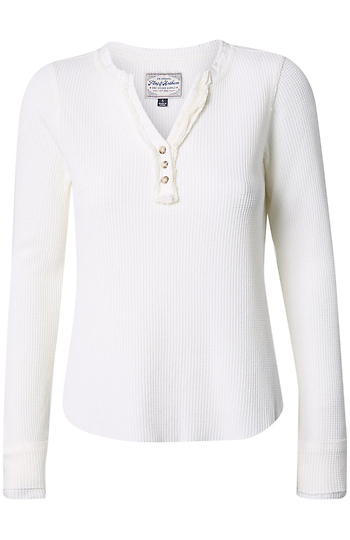 Waffle Knit Top Slide 1