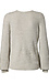 Ribbed Front Ruched Sweater Thumb 2