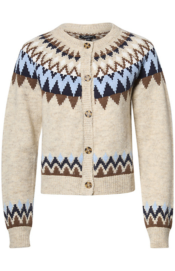 Fair Isle Cardigan Slide 1