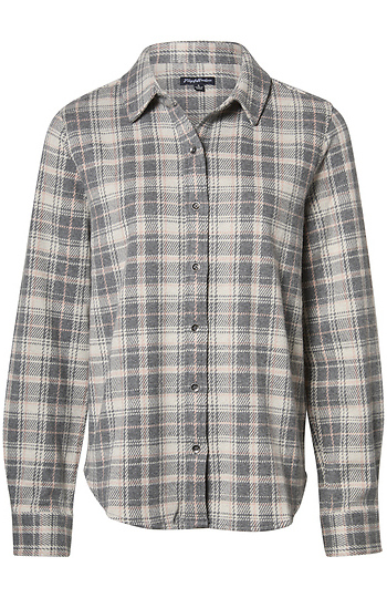 Longe Sleeve Plaid Shirt Slide 1
