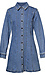 Long Sleeve Denim Dress Thumb 1