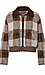 Plaid Zip Cardigan Thumb 1