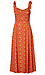 Midi Dress with Slit Thumb 1