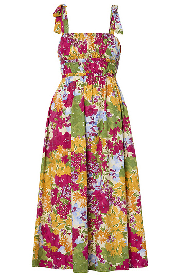 Floral Print Dress Slide 1