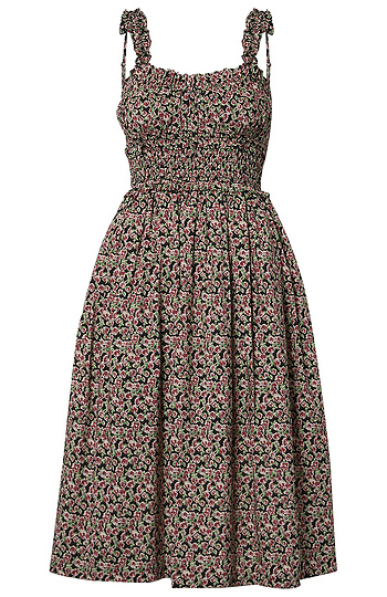 Floral Midi Dress Slide 1