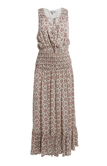 Shirred Maxi Dress Slide 1