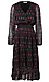 Paisley Print Midi Dress Thumb 1