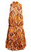 High Neck Printed Mini Dress Thumb 2