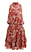 High Neck Printed Mini Dress Thumb 2