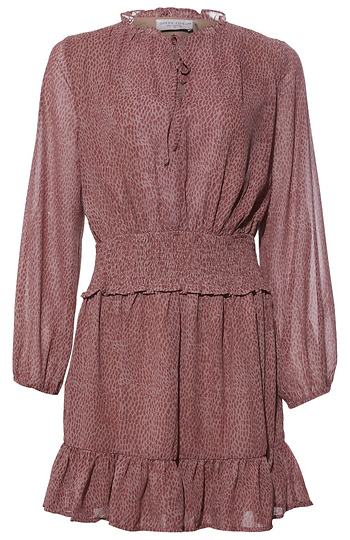 Smocked Mini Dress Slide 1