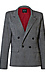 Double Breasted Fitted Blazer Thumb 1