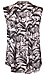 Sleeveless Animal Print Blouse Thumb 2