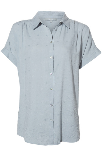 Star Embroidered Button Up Slide 1