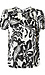 Printed Short Sleeve Blouse Thumb 1