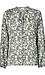 Printed Button Down Blouse Thumb 1