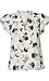 Printed Split Neck Blouse Thumb 1