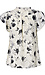Printed Split Neck Blouse Thumb 2