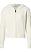 Cable Knit Zip Up Sweater Thumb 1