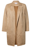 Faux Suede Coat