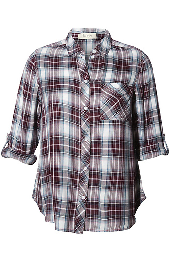Beach Lunch Lounge Charley Plus Plaid Slide 1