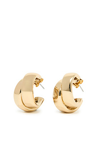 Stacked Hoop Earrings Slide 1